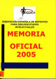 Portada Memoria oficial 2005 de la Federación Española de Deportes para Discapacitados intelectuales