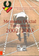 Cubierta ederación española de deportes de minusválidos físicos (FEDMF): Memoria oficial temporada 2002/2003