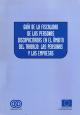 Cubierta Guía de la fiscalidad de las personas discapacitadas en el ámbito del trabajo: las personas y las empresas