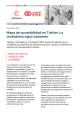 Portada Mapa de accesibilidad en Twitter: La ciudadanía sigue opinando (informe anual)