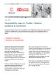 Accessibility map on Twitter: Citizens continue to comment