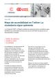 Portada Mapa de accesibilidad en Twitter: La ciudadanía sigue opinando