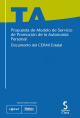 Portada del Libro Propuesta de modelo de servicio de promoción de la autonomía personal: documento del Cermi Estatal
