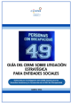 Portada Guía del CERMI sobre litigación estrarégica para entidades sociales