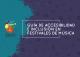 Portada Guía de accesibilidad e inclusión en festivales de música