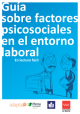Portada Guía sobre factores psicosociales en el entorno laboral en lectura fácil
