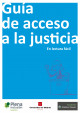 Portada Guía de acceso a la justicia en lectura fácil
