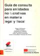 Portada Guía de consultas para entidades no lucrativas en materia legal y fiscal