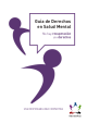 Cubierta Guía de Derechos en Salud Mental. No hay recuperación sin derechos