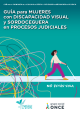 Portada Guía para mujeres con discapacidad visual y sordoceguera en procesos judiciales