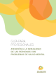 Portada La atención a la sexualidad de las personas con problemas de salud mental