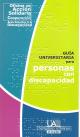 Portada Guía universitaria para personas con discapacidad