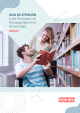 Portada Guía de atención a la discapacidad en la universidad 2020-2021