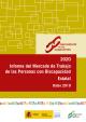Portada Informe del Mercado de Trabajo de las Personas con Discapacidad Estatal Datos 2019