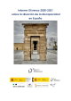 Portada Informe Olivenza 2020-2021 sobre la situación de la discapacidad en España