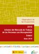 Portada Informe del mercado de trabajo de las personas con discapacidad estatal. Datos 2018