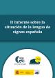 Portada II Informe sobre la situación de la lengua de signos española