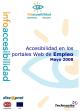 Portada Accesibilidad en los portales web de empleo