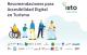 Portada Recomendaciones para Accesibilidad Digital en Turismo