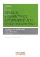 Portada del Libro Estudios y comentarios jurisprudenciales sobre discapacidad