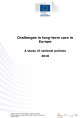 Portada del Libro Challenges in long-term care in Europe