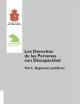 Portada Los derechos de las personas con discapacidad: Vol 1. Aspectos jurídicos
