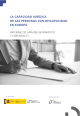Portada a capacidad jurídica de las personas con discapacidad en Europa