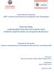 Portada La discapacidad como factor de exclusión social. Evidencias empíricas desde una perspectiva de derechos