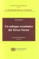 Portada del libro La economía social en España: un enfoque económico del tercer sector (Volúmen 1)