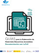 Cubierta Guías para la Elaboración de Materiales Educativos Accesibles: Documentación con LaTeX