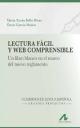 Portada Lectura fácil y web comprensible. Un libro blanco en el marco del nuevo reglamento