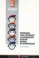 Portada Programas para favorecer la integración escolar: manual de intervención (Todos iguales todos diferentes)