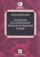 Porta del libro Los orígenes de la intervención estatal en los problemas sociales