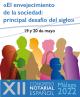 Cubierta XII Congreso Nacional Notarial: El envejecimiento de la sociedad: principal desafío del siglo