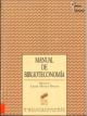 Cubierta Manual de biblioteconomía