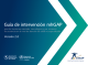 Portada Guía de intervención mhGAP para los trastornos mentales, neurológicos y por consumo de sustancias en el nivel de atención de salud no especializada