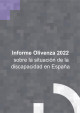 Portada Informe Olivenza 2022 sobre la situación de la discapacidad en España