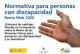 Portada Normativa específica para personas con discapacidad Renta 2020
