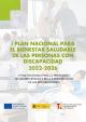 Portada I Plan nacional para el bienestar saludable de las personas con discapacidad 2022-2026 (I Plan nacional para la prevención de las deficiencias y de la intensificación de las discapacidades)
