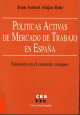 Portada Políticas activas de mercado de trabajo en España