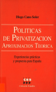 Portada Políticas de privatización, aproximación teórica