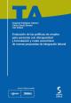 Portada del Libro Evaluación de las políticas de empleo para personas con discapacidad y formulación y coste económico de nuevas propuestas de integración laboral