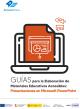 Cubierta Guías para la elaboración de materiales educativos accesibles: Presentaciones en Microsoft PowerPoint