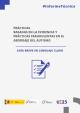 Portada Prácticas basadas en la evidencia y prácticas fraudulentas en el abordaje del autismo. Guía breve en lenguaje claro