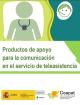 Portada Productos de apoyo para la comunicación en el servicio de teleasistencia