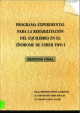 Portada Programa experimental para la hehabilitación del equilibrio en el síndrome de Usher tipo 1