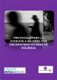 Portada Protocolo para la atención a mujeres con discapacidad víctimas de violencia
