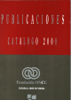 Portada Catálogo de publicaciones Fundación ONCE (2000)