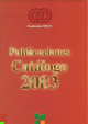 Catálogo de publicaciones Fundación ONCE (2003)