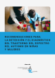 Portada Recomendaciones para la detección y el diagnóstico del TEA en niñas y mujeres